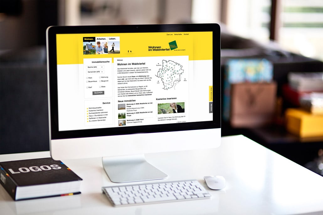 Wohnen im Waldviertel Webportal
