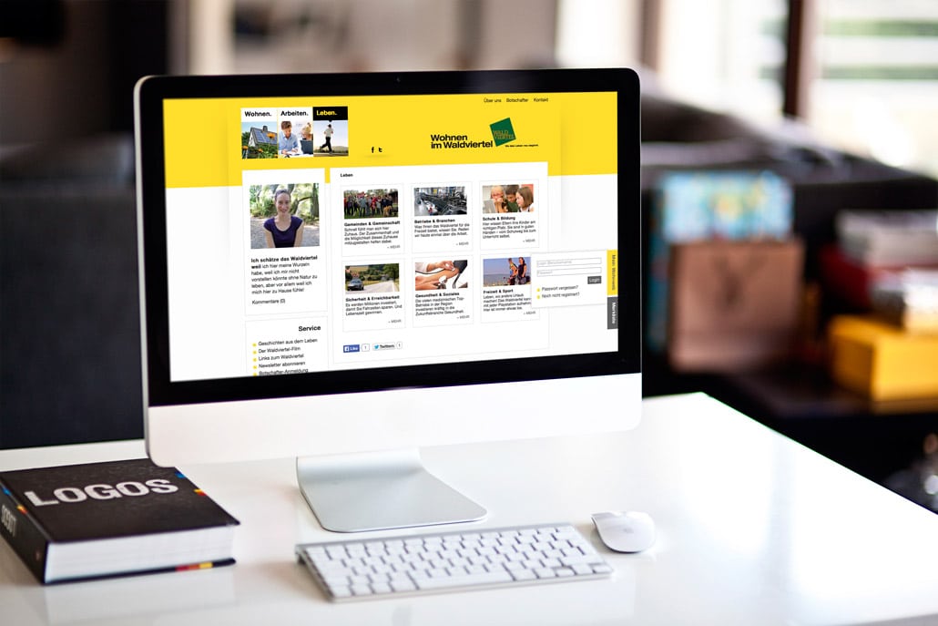 Wohnen im Waldviertel Webportal