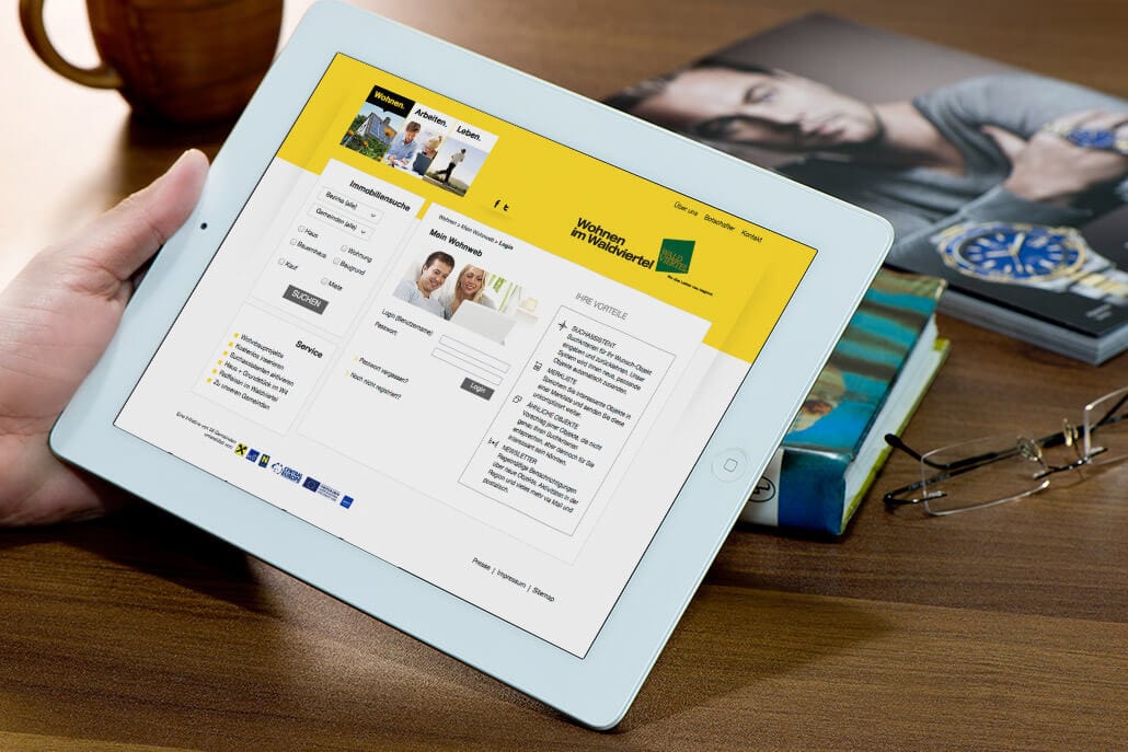 Wohnen im Waldviertel Webportal
